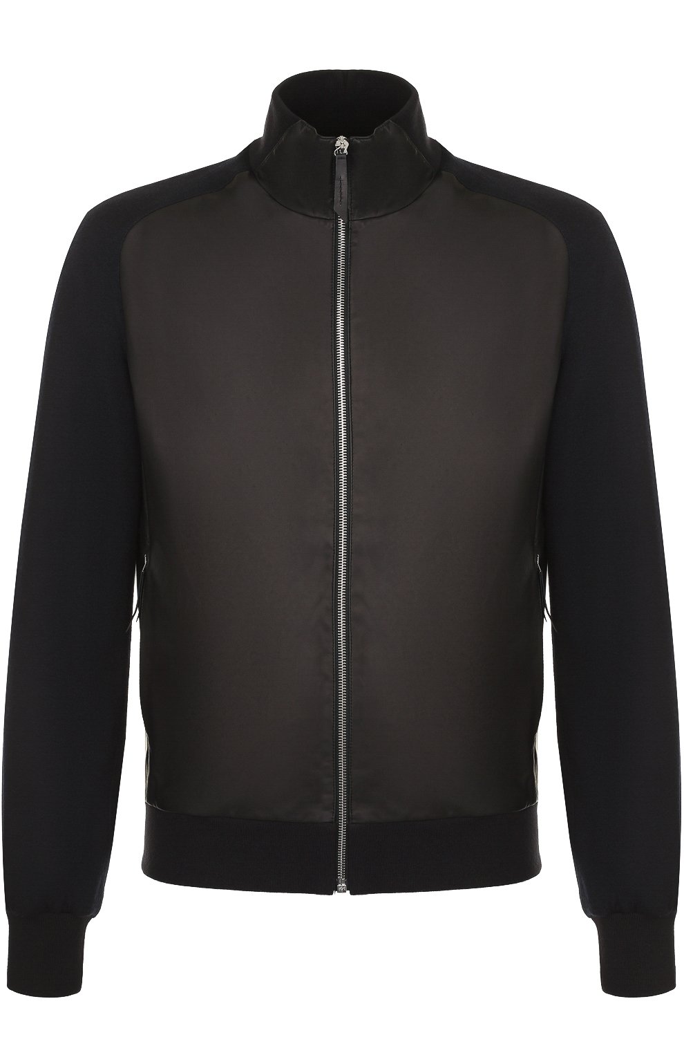 Куртка-бомбер из кожи и кашемира ANDREA CAMPAGNA, арт. 89200E11S2600, фото 1