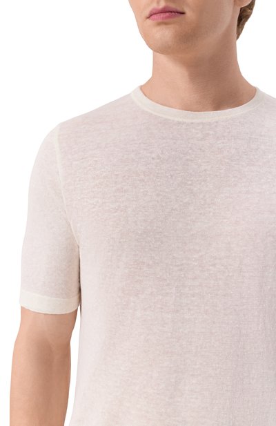 Льняная футболка ZILLI, арт. KRN002M0800VZLI00/48, фото 5