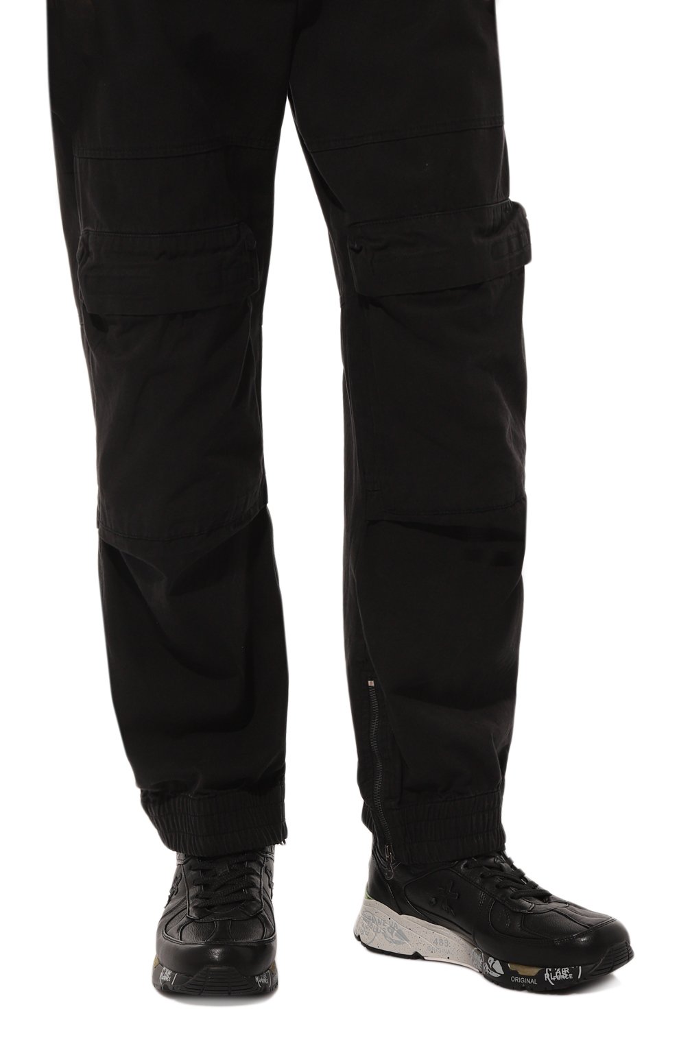 Кожаные кроссовки mase PREMIATA, арт. MASE/VAR 7083, фото 3