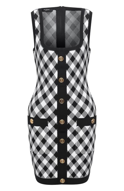 Женское платье из вискозы BALMAIN, арт. VF16057/K213
