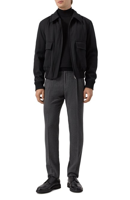 Мужские брюки из шерсти и хлопка CORNELIANI, арт. 264L21-2618331