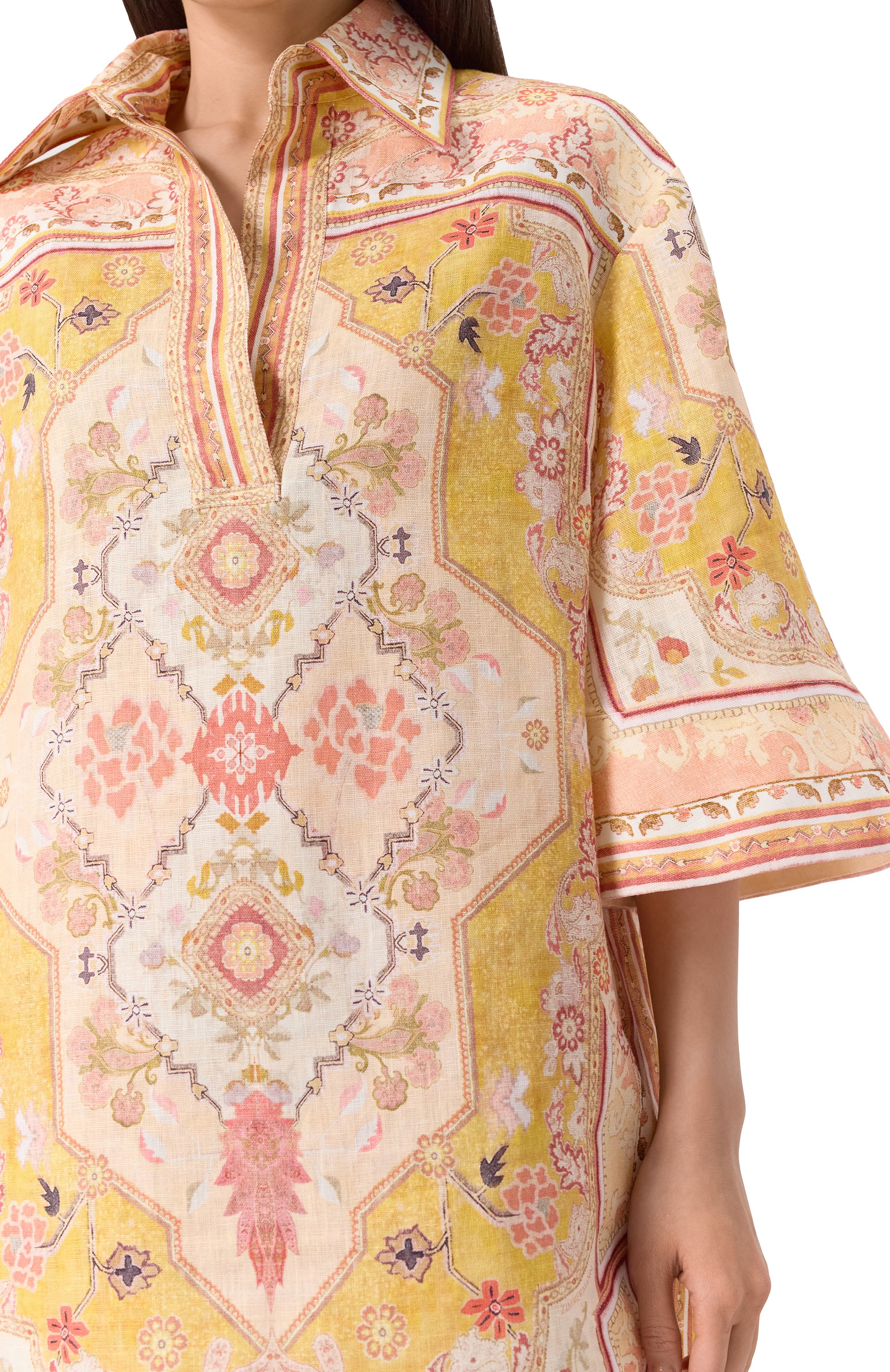 Льняное платье ZIMMERMANN, арт. 0712DRS251, фото 5