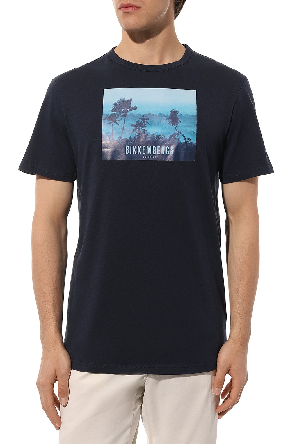 Хлопковая футболка DIRK BIKKEMBERGS, арт. BKK2MTS06, фото 3