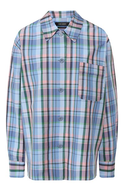 Рубашка в клетку ISABEL MARANT, арт. CH0268-19P023I/VENICE, фото 1