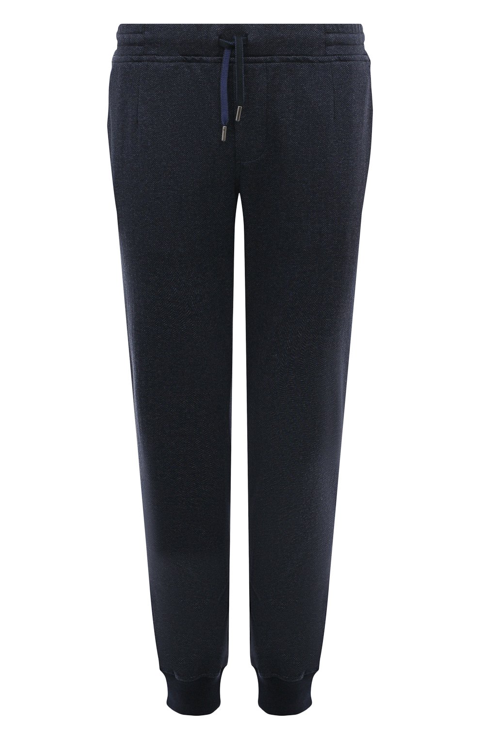 Джоггеры из шелка и хлопка MVST темно-синего цвета по цене 133000 руб., арт. 13M717.MT00.MUST., фото 1 Джоггеры из шелка и хлопка MVST, арт. 13M717.MT00.MUST., фото 1