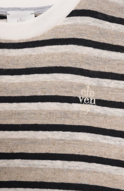 Футболка из вискозы и льна ELEVENTY, арт. EW8P61/J0487/4-8, фото 3