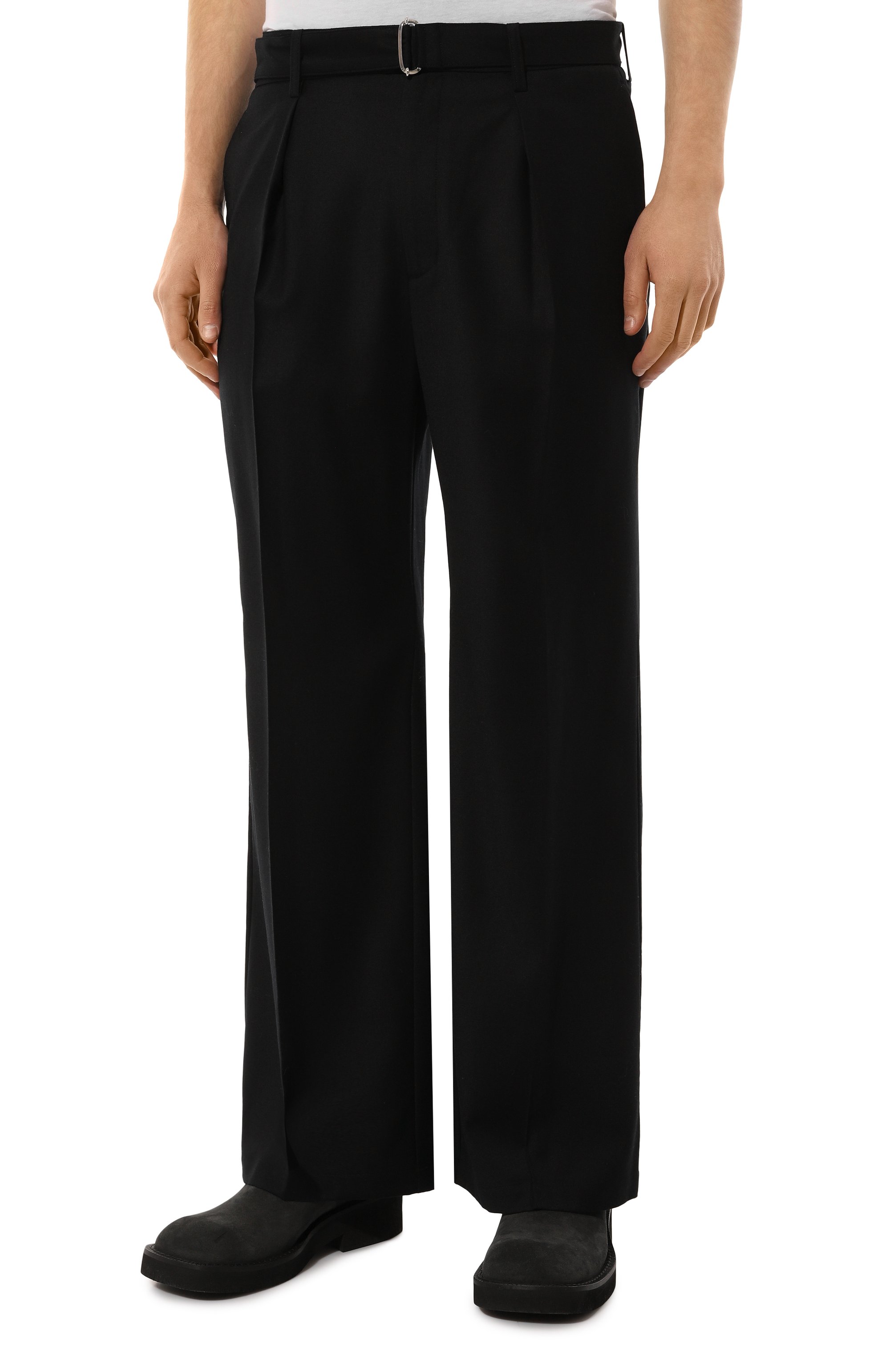 Шерстяные брюки ATTACHMENT, арт. AP42-008, фото 3