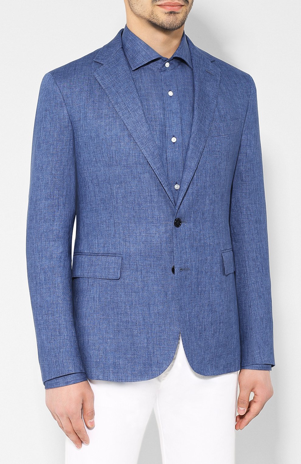 Льняной пиджак RALPH LAUREN, арт. 798748638, фото 3