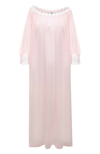 Хлопковая сорочка CELESTINE розового цвета по цене 45400 руб., арт. 10002719/CHARLYN-2 NG, фото 1 Хлопковая сорочка CELESTINE, арт. 10002719/CHARLYN-2 NG, фото 1