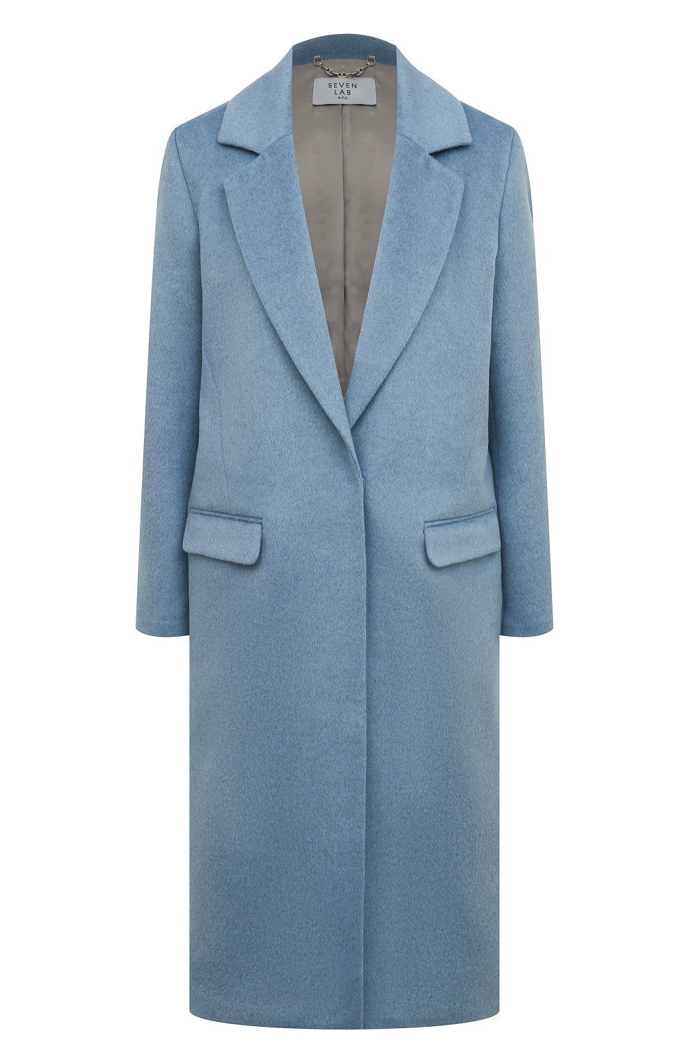 Пальто из шерсти и кашемира SEVEN LAB, арт. CMAR azure, фото 1
