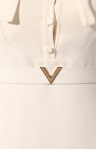 Платье из смеси шерсти и шелка VALENTINO, арт. RB3VAKY61CF, фото 5