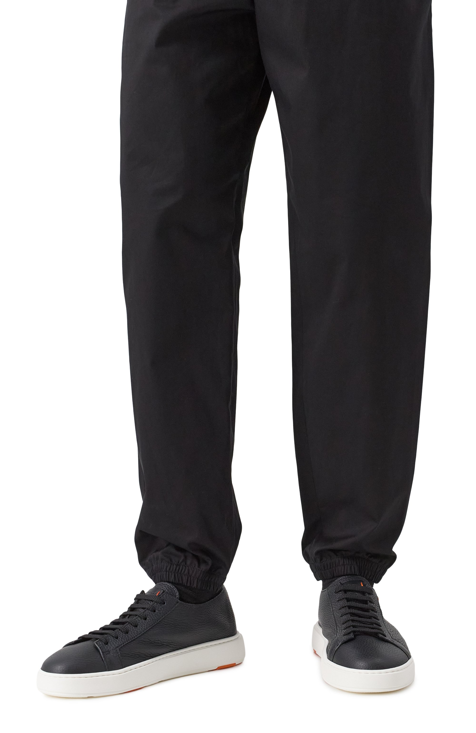 Кожаные кеды cleanic SANTONI, арт. MBCG21571BARCMMD, фото 3