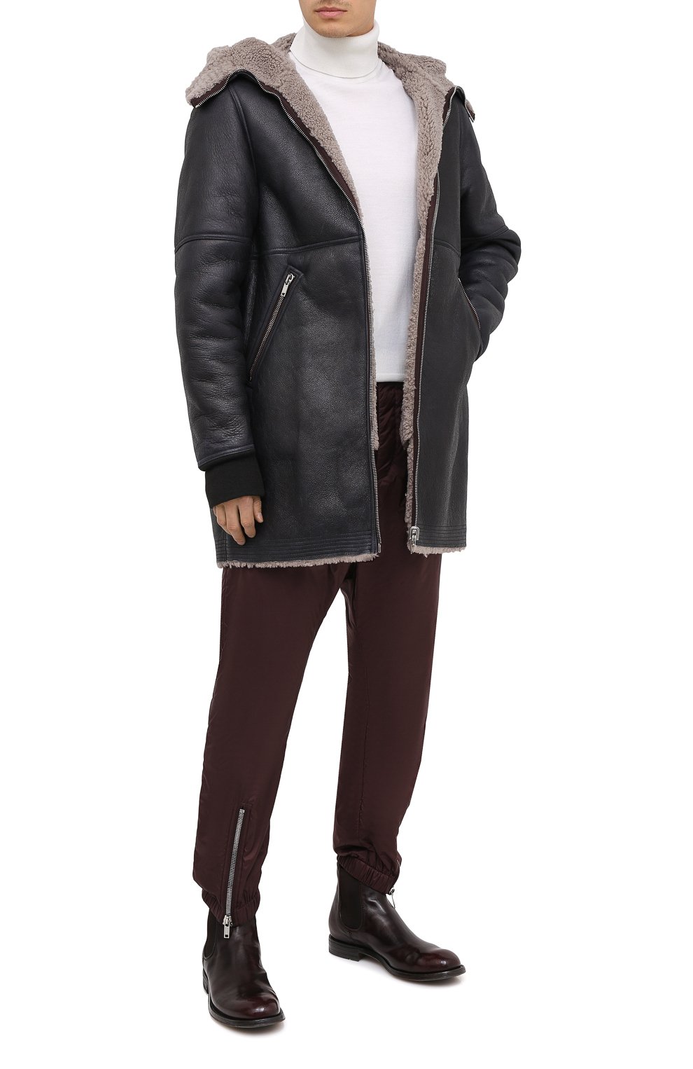 Кожаные челси OFFICINE CREATIVE, арт. BALANCE/008/0LD BUFAL0, фото 2