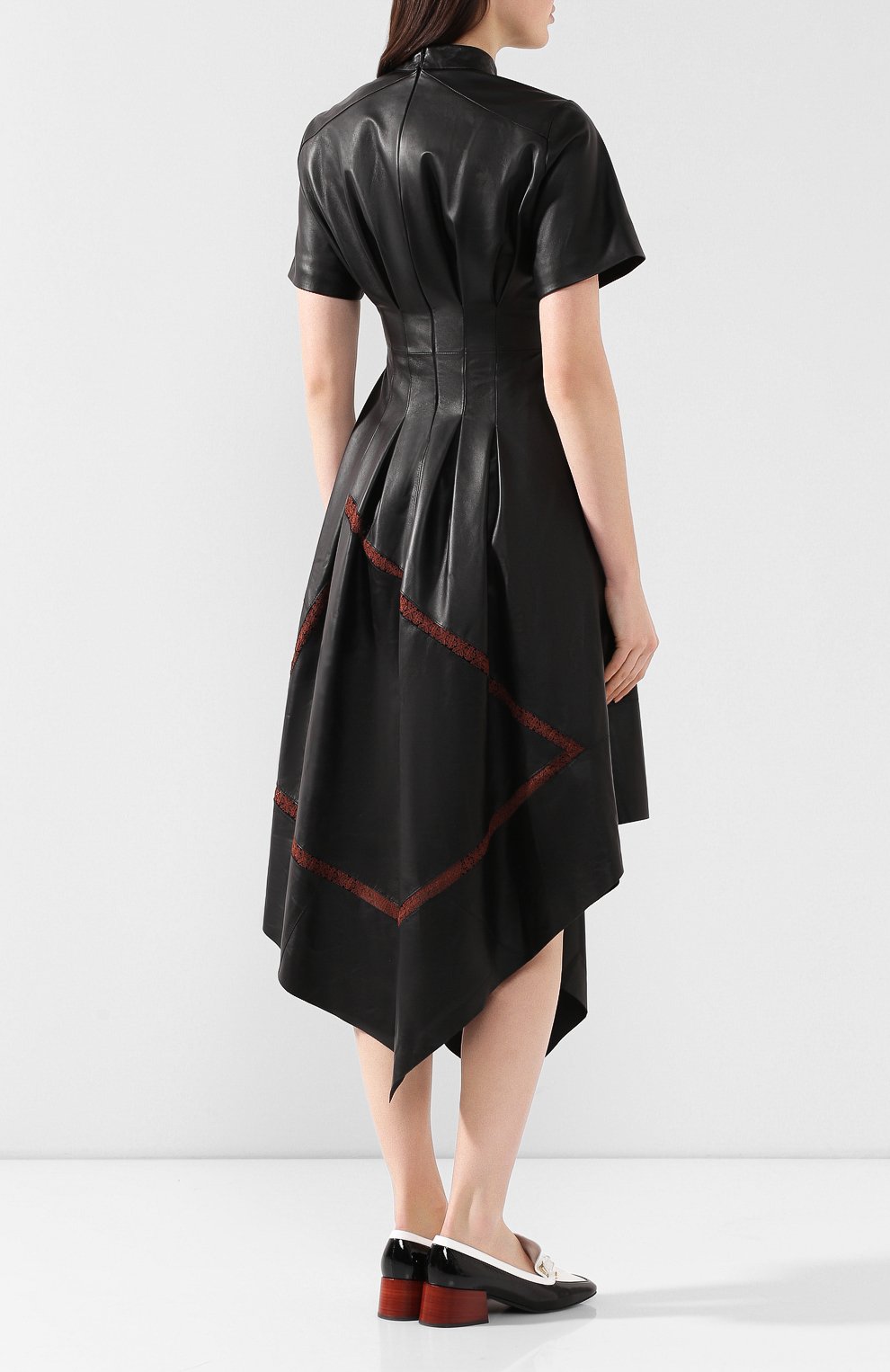 Кожаное платье LOEWE, арт. S540335X62, фото 4