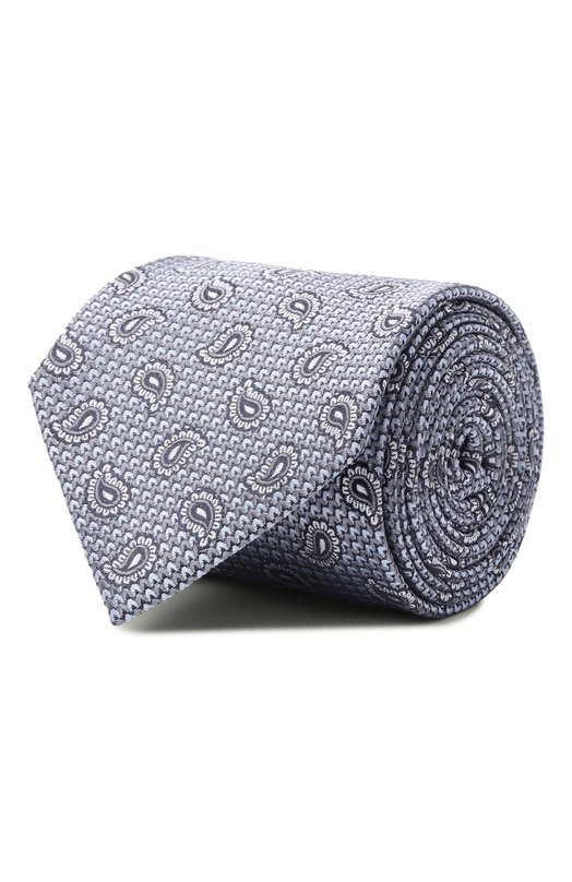 Шелковый галстук Brioni O61D00-PC458 Голубой O61D00-PC458