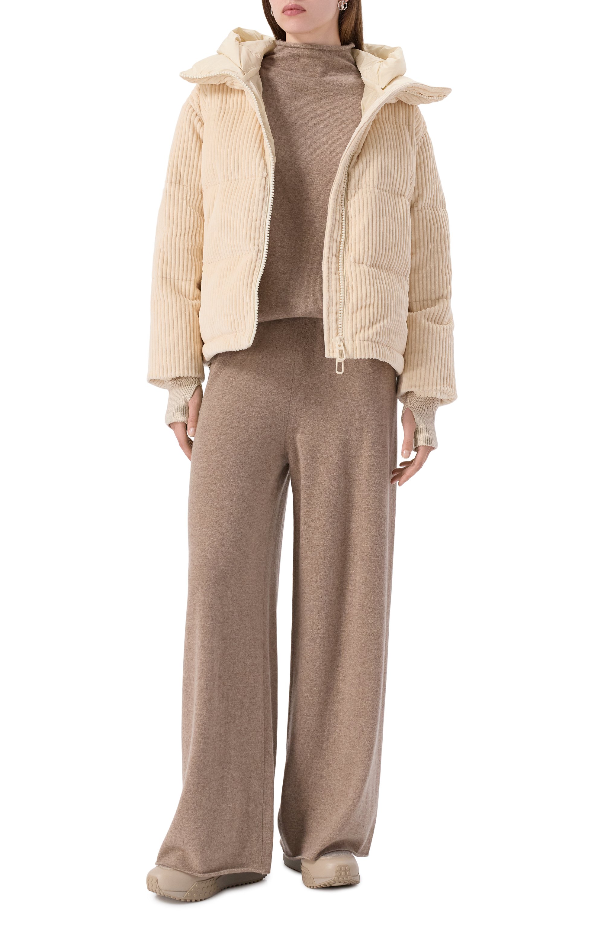 Вельветовый пуховик DUNO, арт. L0RA/TURES, фото 2