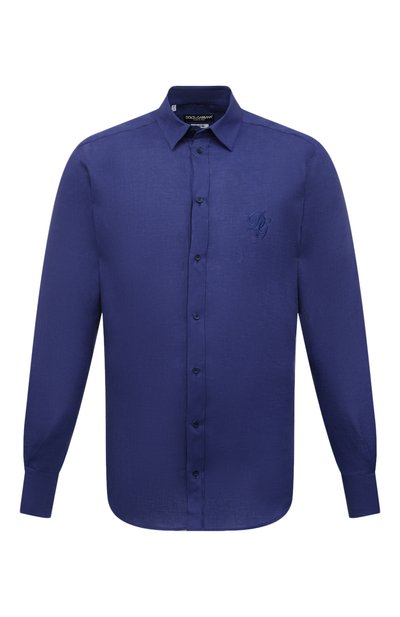 Льняная рубашка DOLCE & GABBANA, арт. G5EJ1Z/FU4IK, фото 1