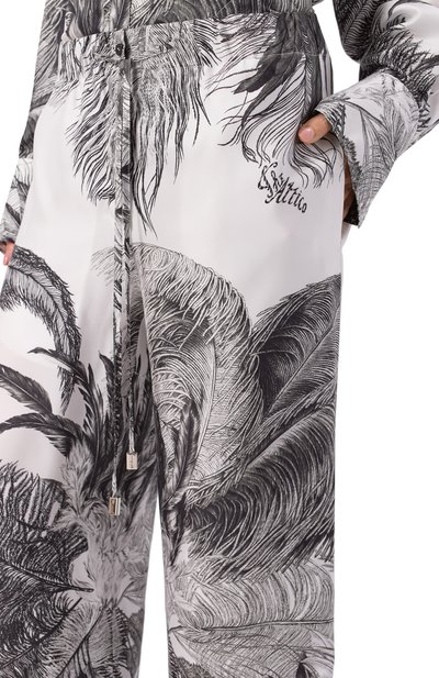 Шелковые брюки THE ATTICO, арт. 260WCP00258/SSS026PR, фото 5