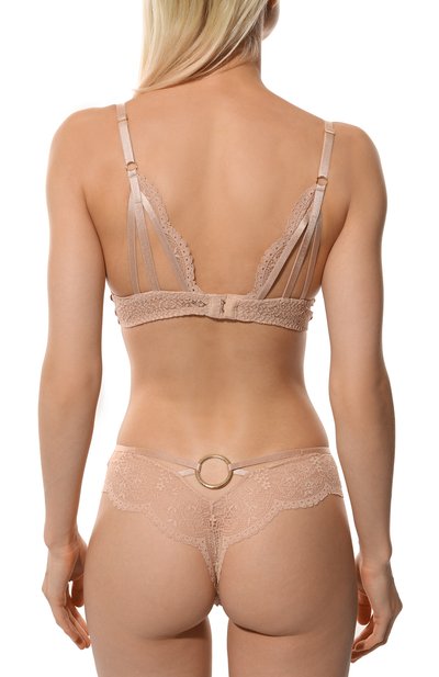 Трусы-стринги AUBADE бежевого цвета по цене 17100 руб., арт. LE26, фото 3 Трусы-стринги AUBADE, арт. LE26, фото 3