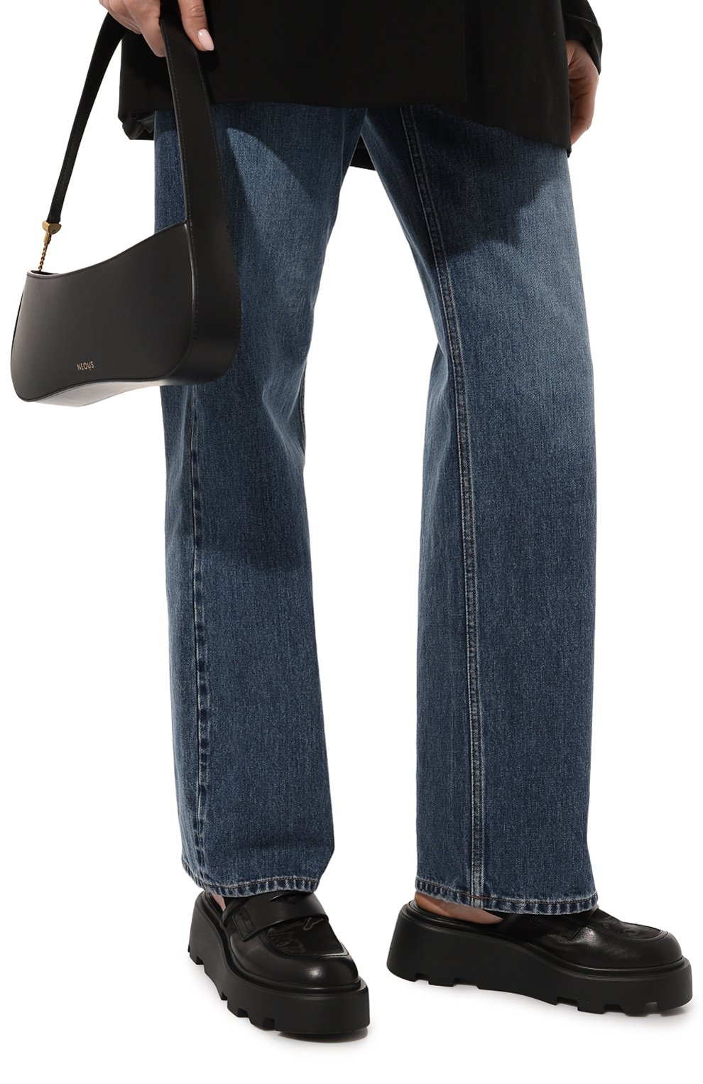 Комбинированные сабо PREMIATA черного цвета по цене 43300 руб., арт. M6482/VANITY, фото 3 Комбинированные сабо PREMIATA, арт. M6482/VANITY, фото 3