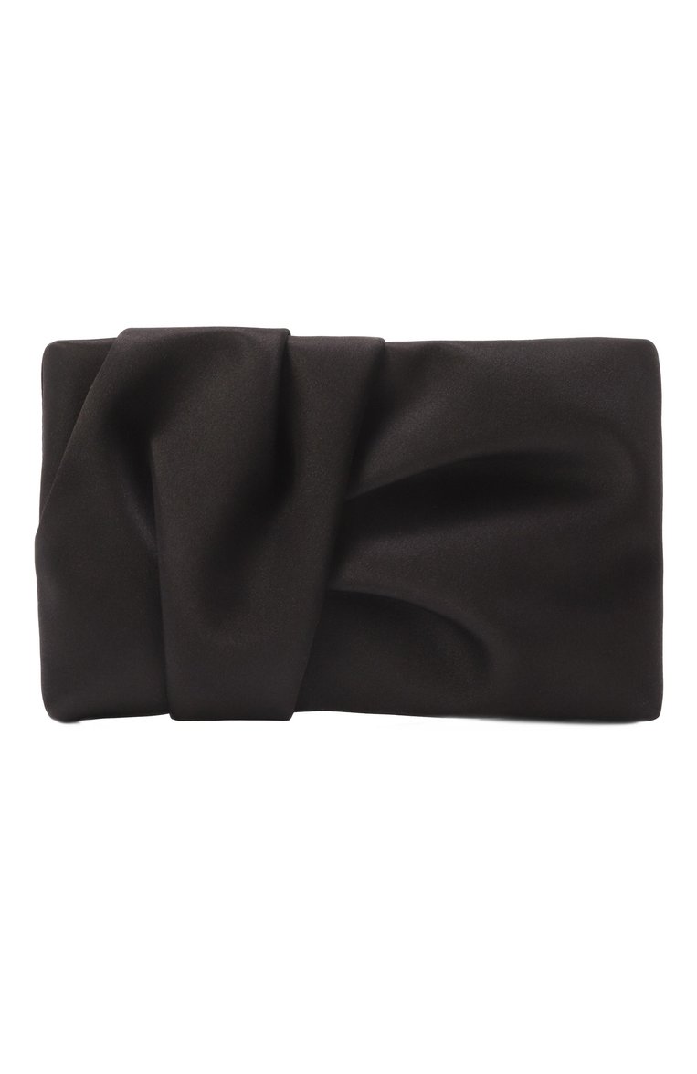 Женский клатч bonny JIMMY CHOO черного цвета, арт. B0NNY CLUTCH | Фото 1 (Размер: small; Материал: Текстиль; Женское Кросс-КТ: Клатч-клатчи, Вечерняя сумка)