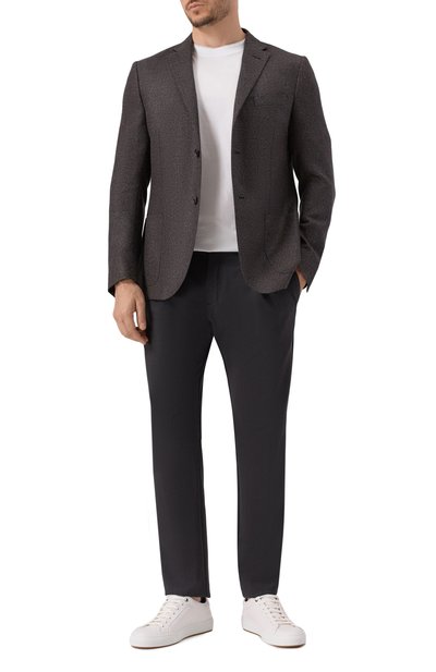 Пиджак из шерсти и шелка CORNELIANI, арт. 266002-2616339, фото 3