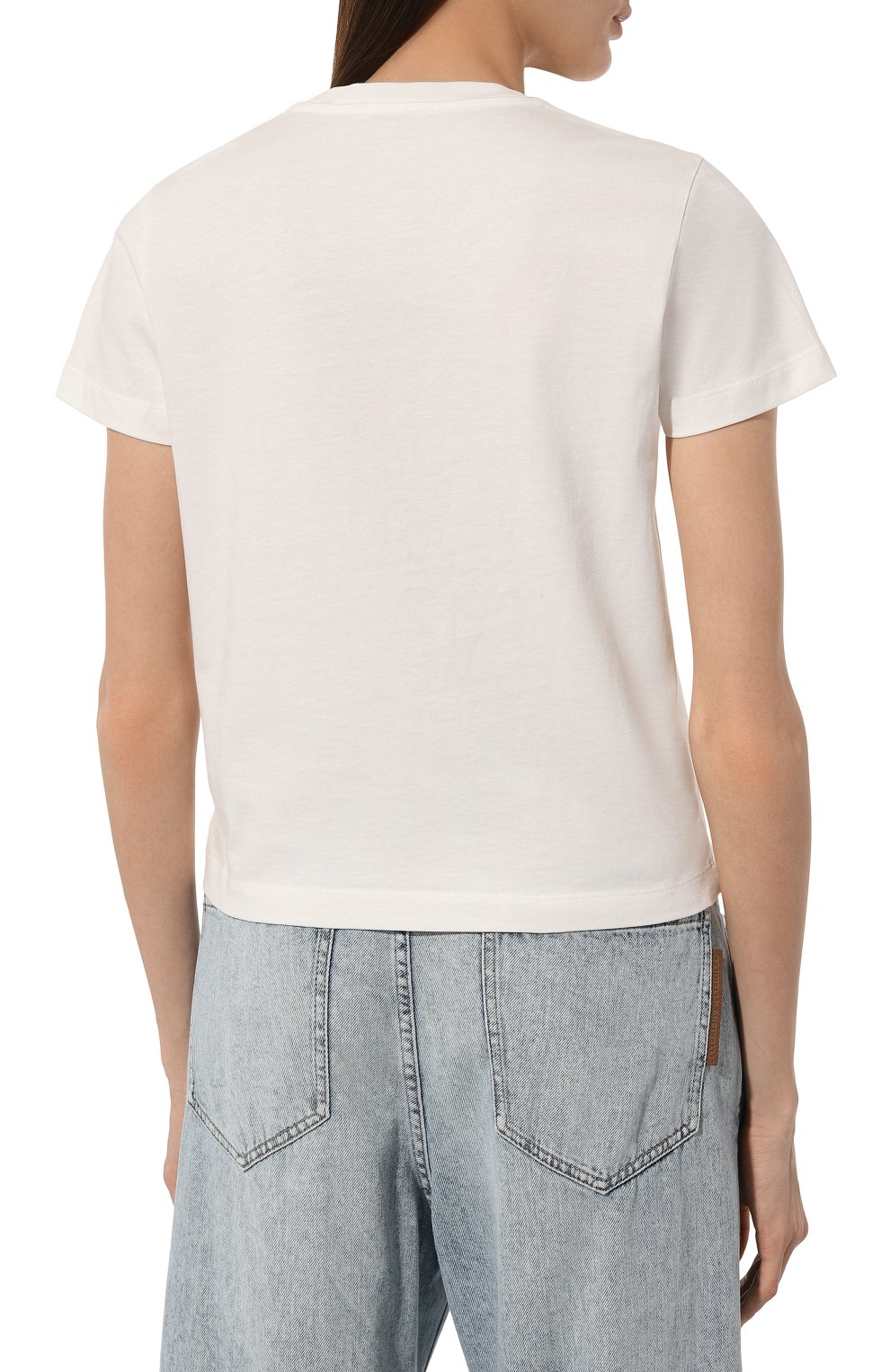 Хлопковая футболка MONCLER, арт. 8C000-14-829HP, фото 4