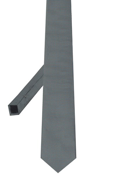 Шелковый галстук BROUBACK бирюзового цвета по цене 6795 руб., арт. TIE 8CM/SS24, фото 3 Шелковый галстук BROUBACK, арт. TIE 8CM/SS24, фото 3