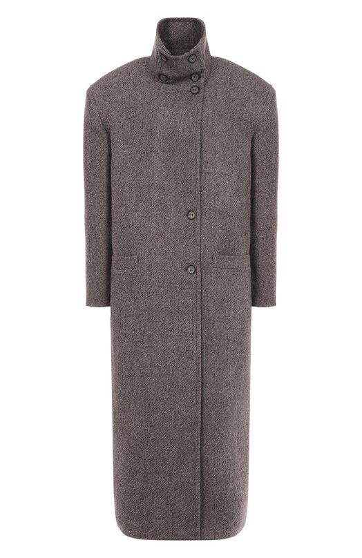 Шерстяное пальто Magda Butrym 265925 Серый 265925