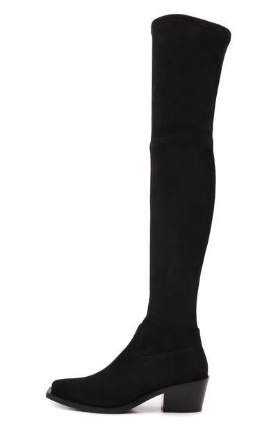 Замшевые ботфорты STUART WEITZMAN, арт. S6121, фото 3