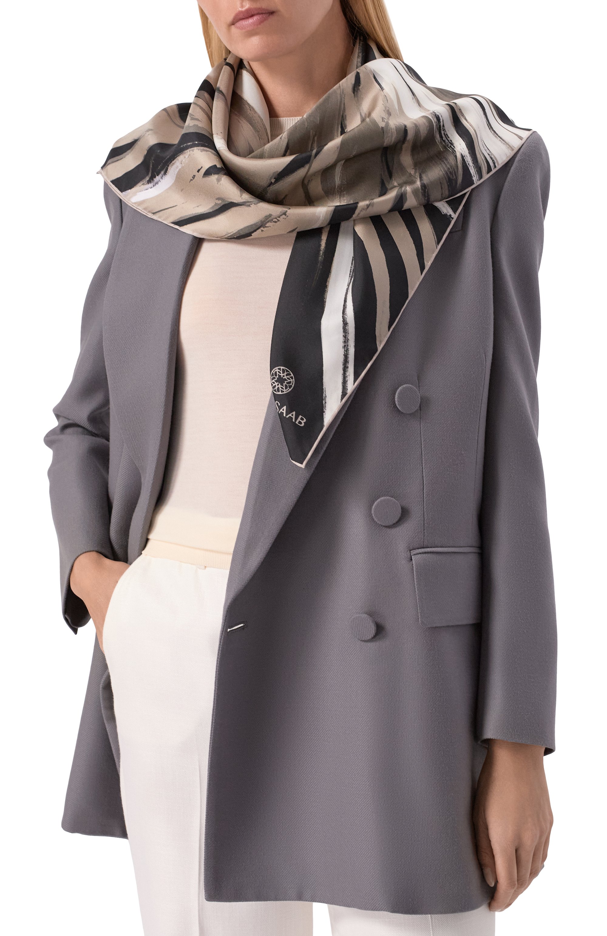 Шелковый платок ELIE SAAB, арт. 710009237, фото 2