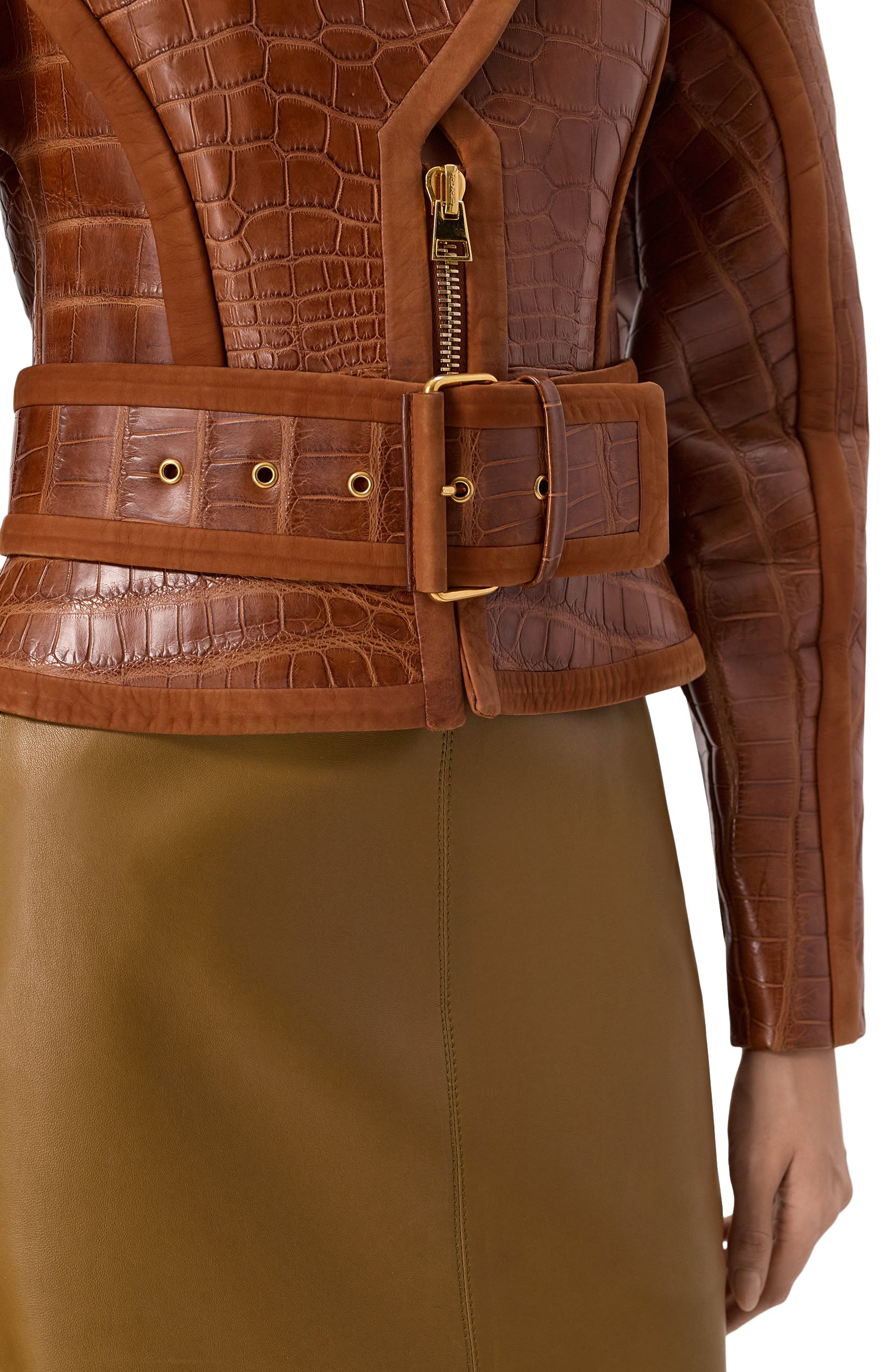 Куртка из кожи крокодила TOM FORD, арт. CSL045/T80361, фото 5
