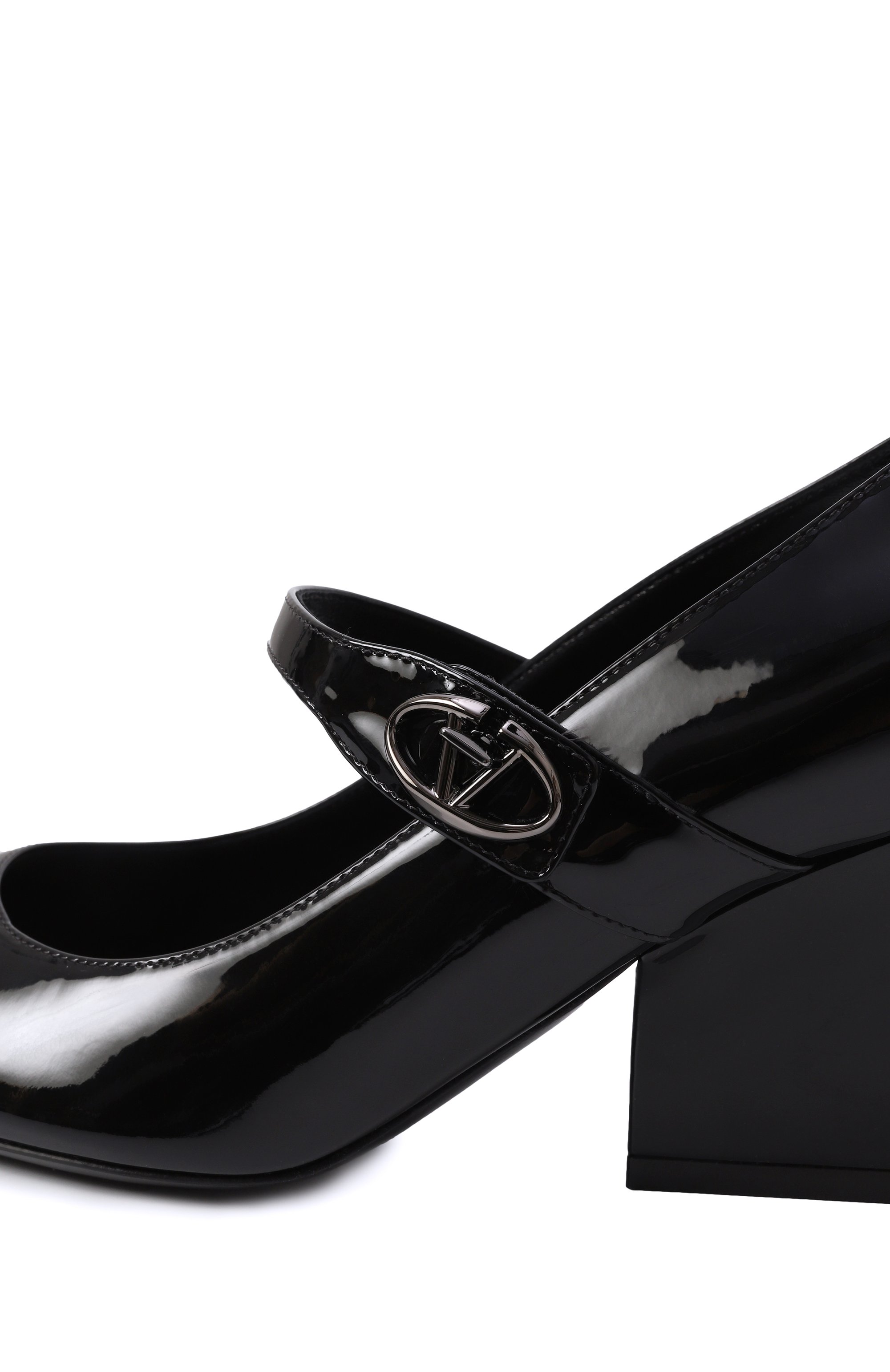 Лакированные туфли vlogo lockette VALENTINO, арт. 5W0S0KV7/XFV, фото 7