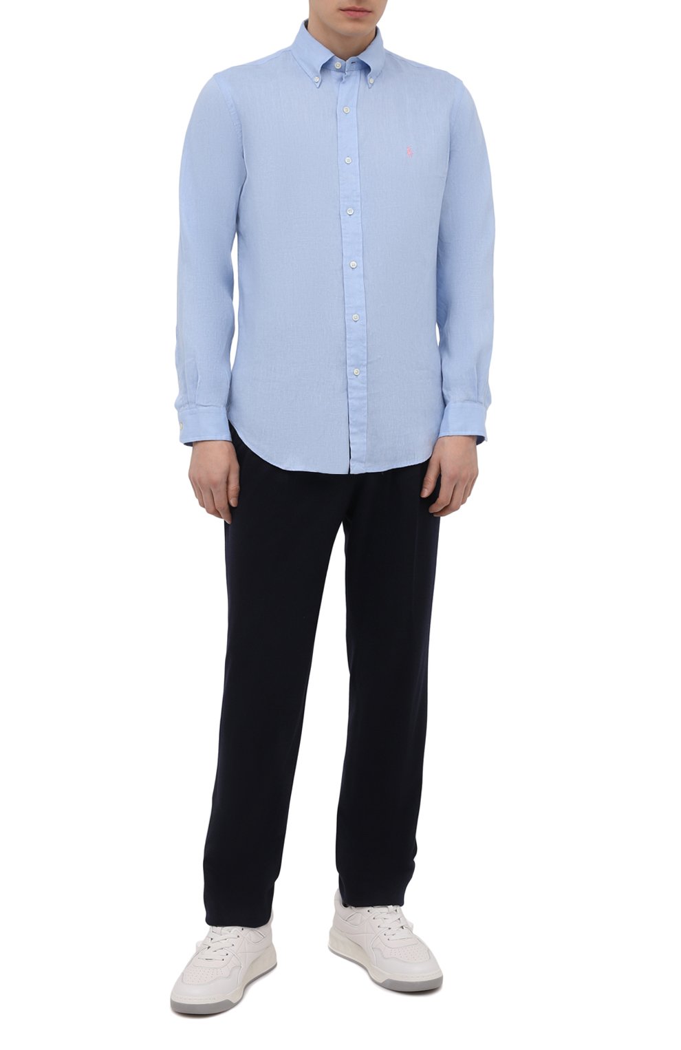 Льняная рубашка POLO RALPH LAUREN, арт. 710829449/Z216SC19, фото 2