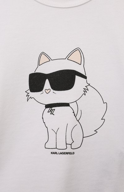 Комплект из лонгслива и брюк KARL LAGERFELD KIDS, арт. Z30280., фото 4