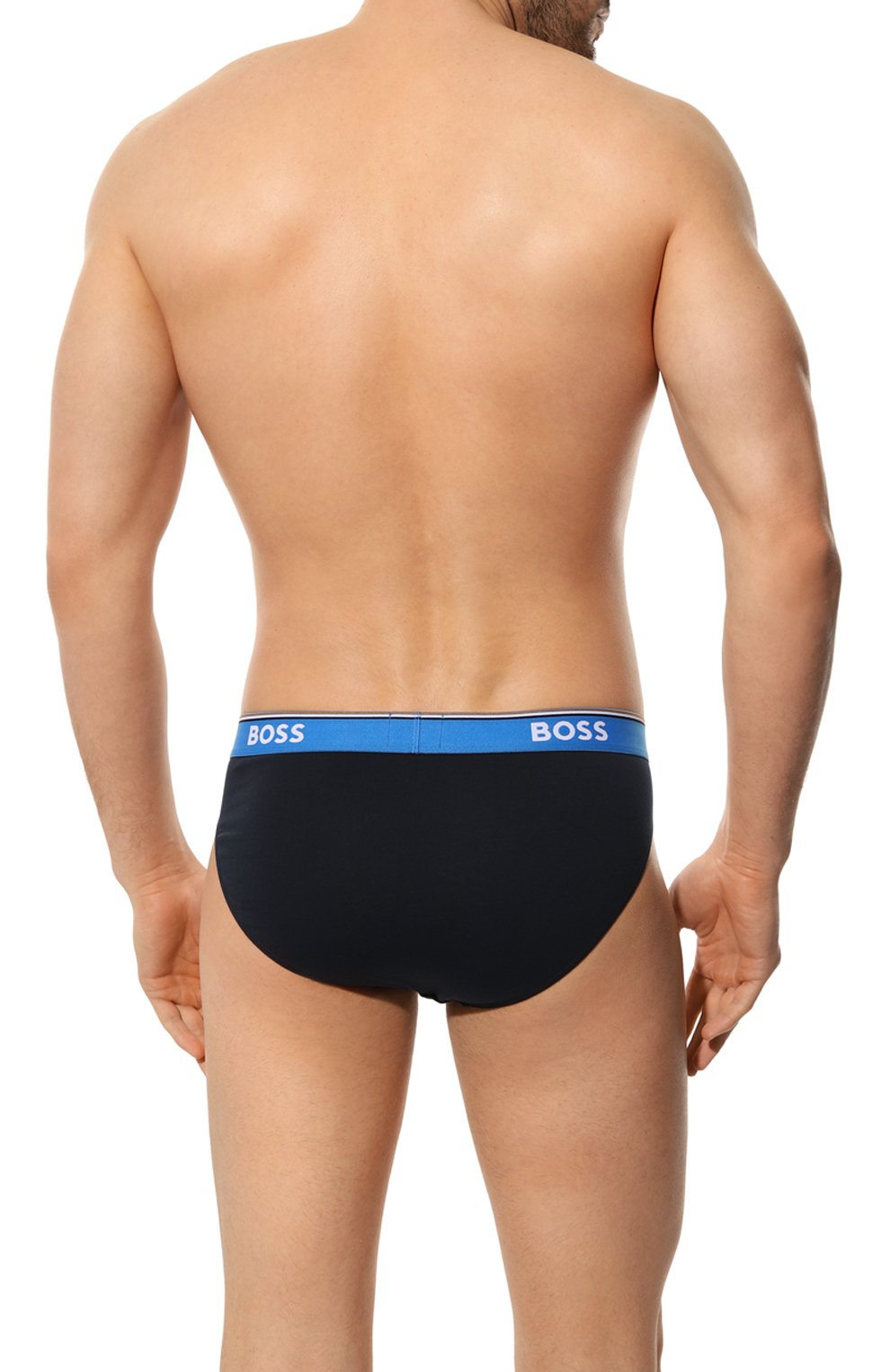 Комплект из трех брифов BOSS синего цвета по цене 4800 руб., арт. 50495435, фото 5 Комплект из трех брифов BOSS, арт. 50495435, фото 5