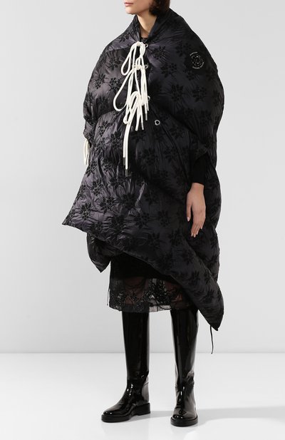 Пуховик 4 moncler simone rocha MONCLER GENIUS черного цвета по цене 187500 руб., арт. E2-09W-49307-00-54AE4, фото 3 Пуховик 4 moncler simone rocha MONCLER GENIUS, арт. E2-09W-49307-00-54AE4, фото 3