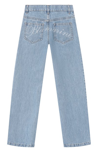 Джинсы BLUMARINE голубого цвета по цене 26750 руб., арт. BFPA0330/DF020_001, фото 2 Джинсы BLUMARINE, арт. BFPA0330/DF020_001, фото 2