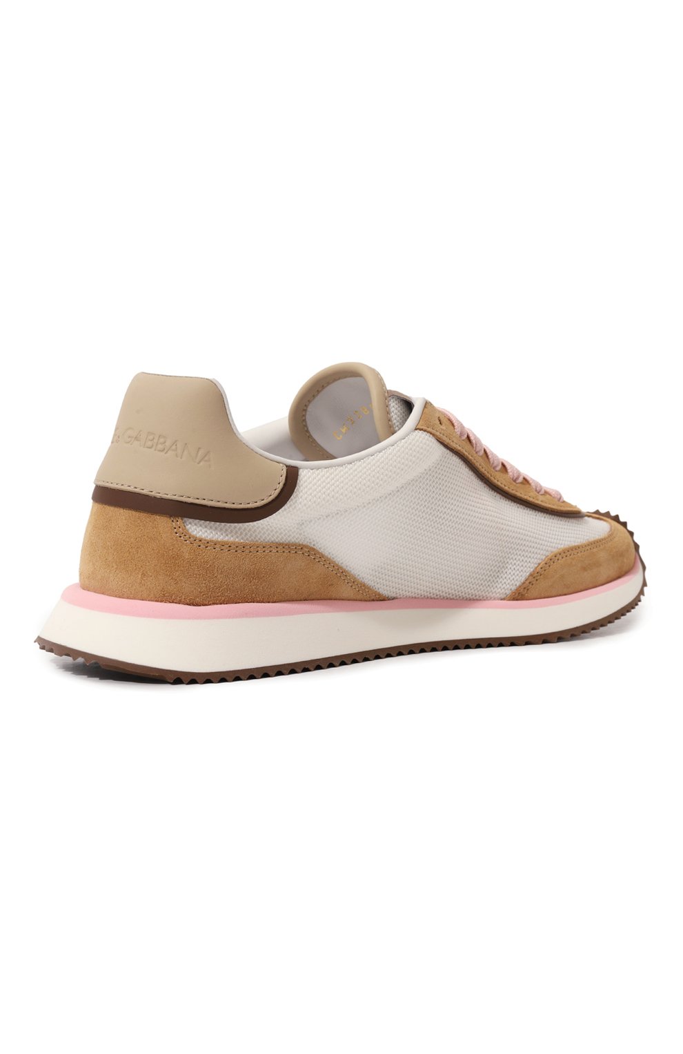 Комбинированные кроссовки dg cushion DOLCE & GABBANA, арт. CK2288/A5355, фото 5