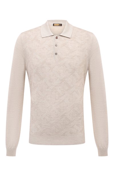 Мужская поло из шерсти и шелка ZILLI, арт. KBP001M0230VRPP00