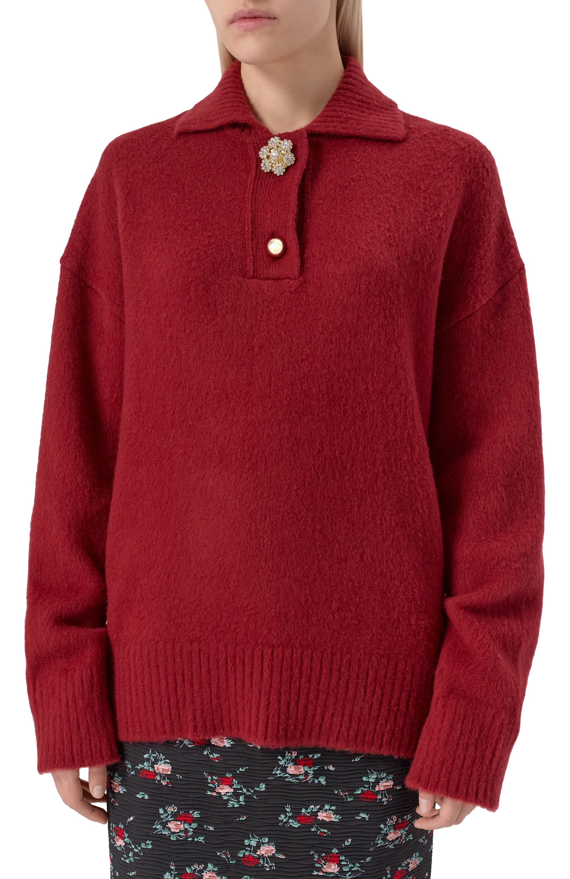 Шерстяной свитер N21, арт. 19E N2P0/A008/7081, фото 3