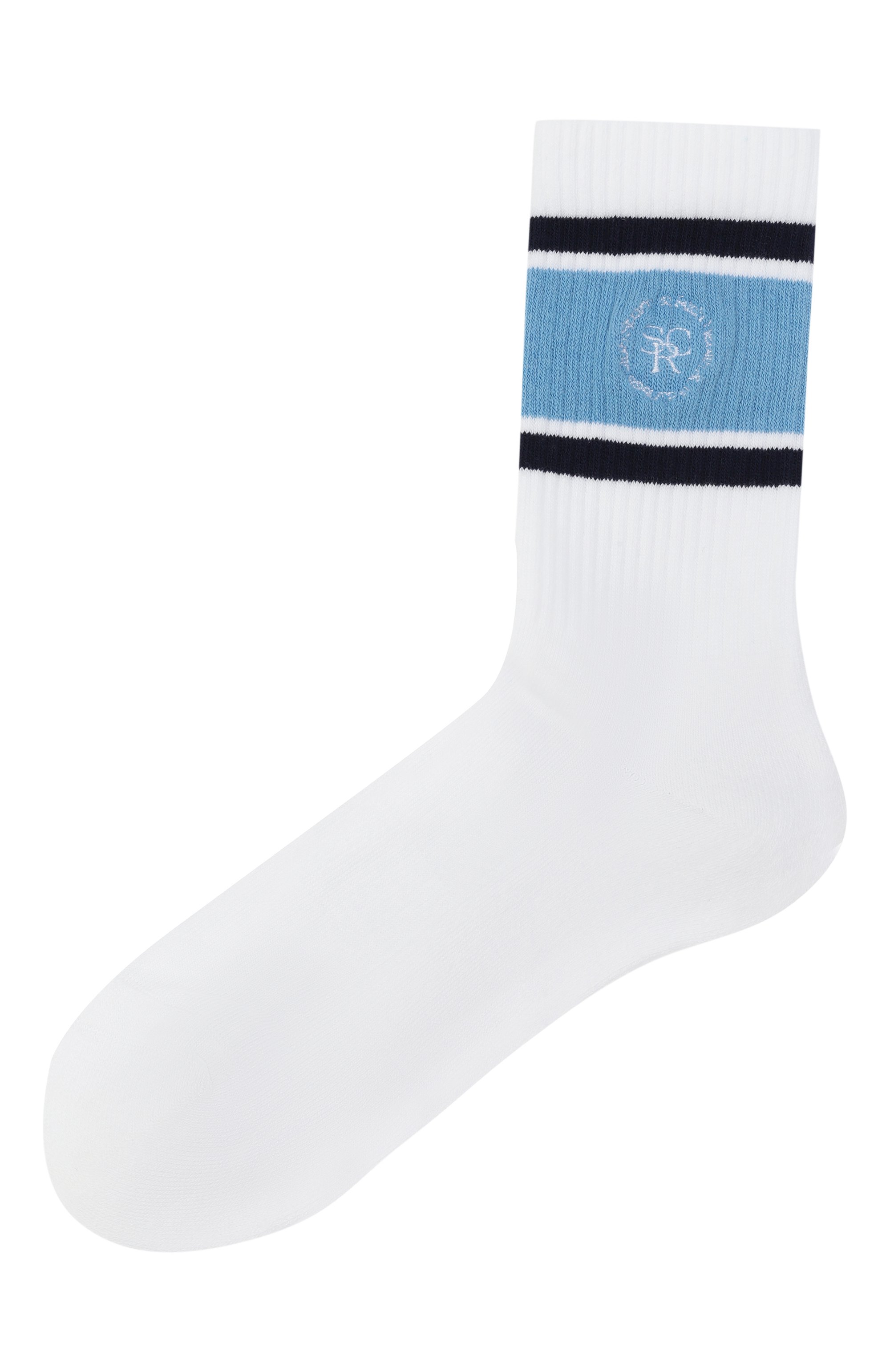 Хлопковые носки SPORTY AND RICH, арт. AC068620305WH01, фото 1