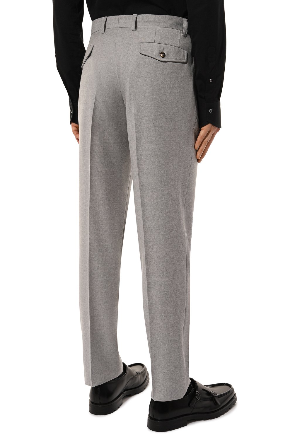 Шерстяные брюки L.B.M. 1911, арт. 8446/44504, фото 4