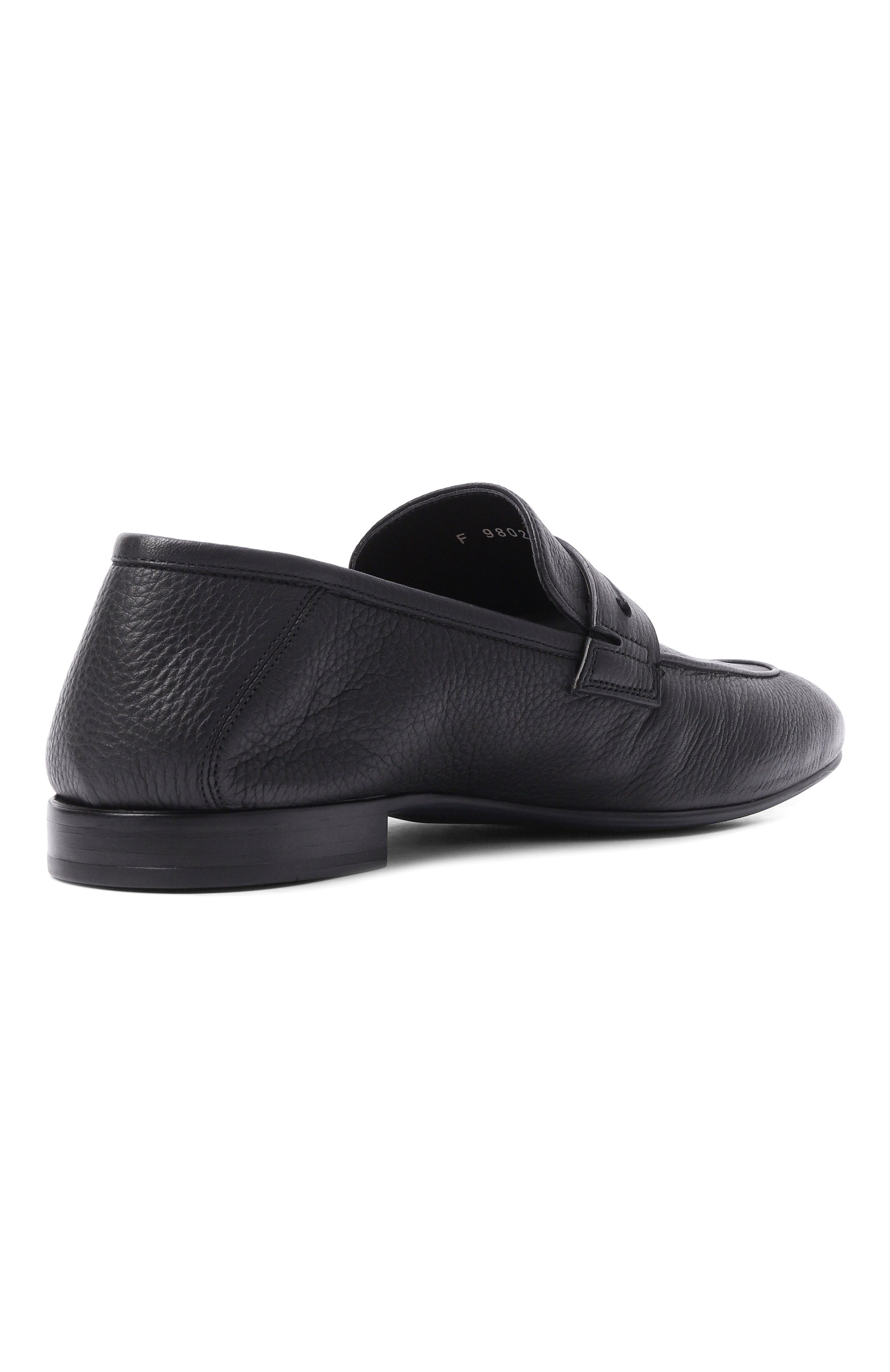 Кожаные пенни-лоферы FABI, арт. FU9802/CERV0 BAR0N MARR0NE, фото 4