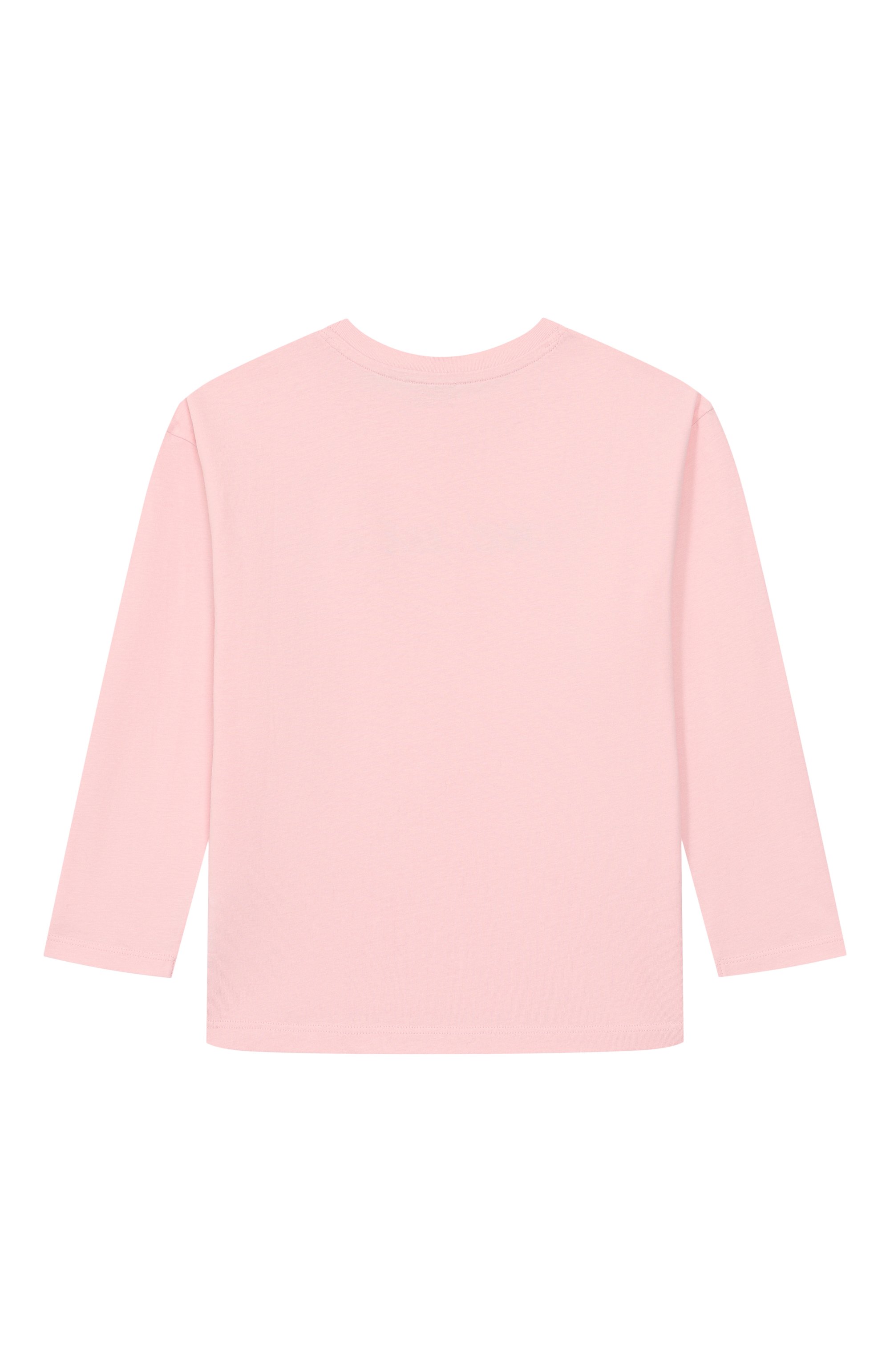 Хлопковый лонгслив MARC JACOBS (THE) светло-розового цвета по цене 9950 руб., арт. W60587, фото 2 Хлопковый лонгслив MARC JACOBS (THE), арт. W60587, фото 2