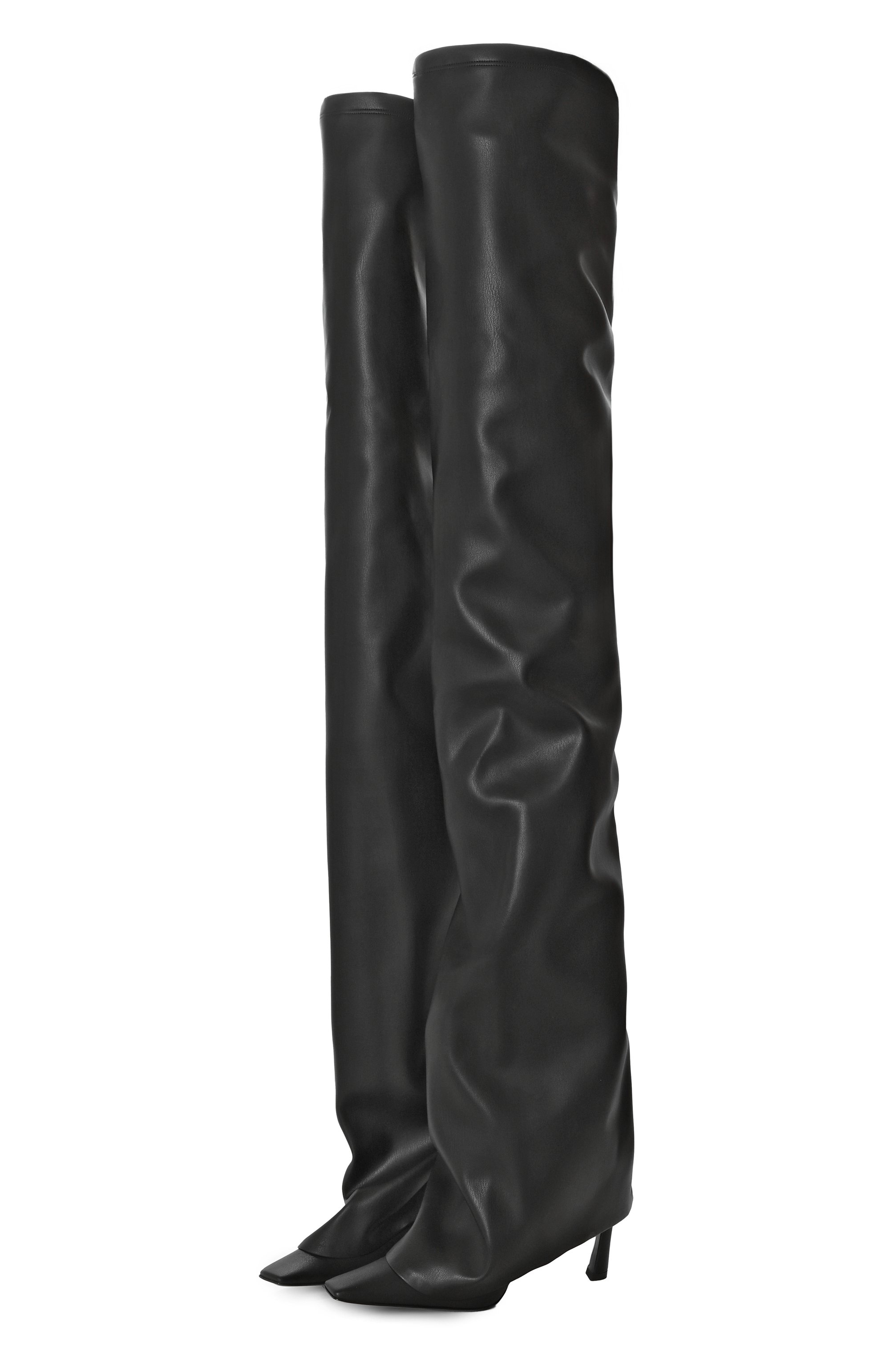 Ботфорты robin otk THE ATTICO, арт. 250WSH00872/PUR003AA, фото 1