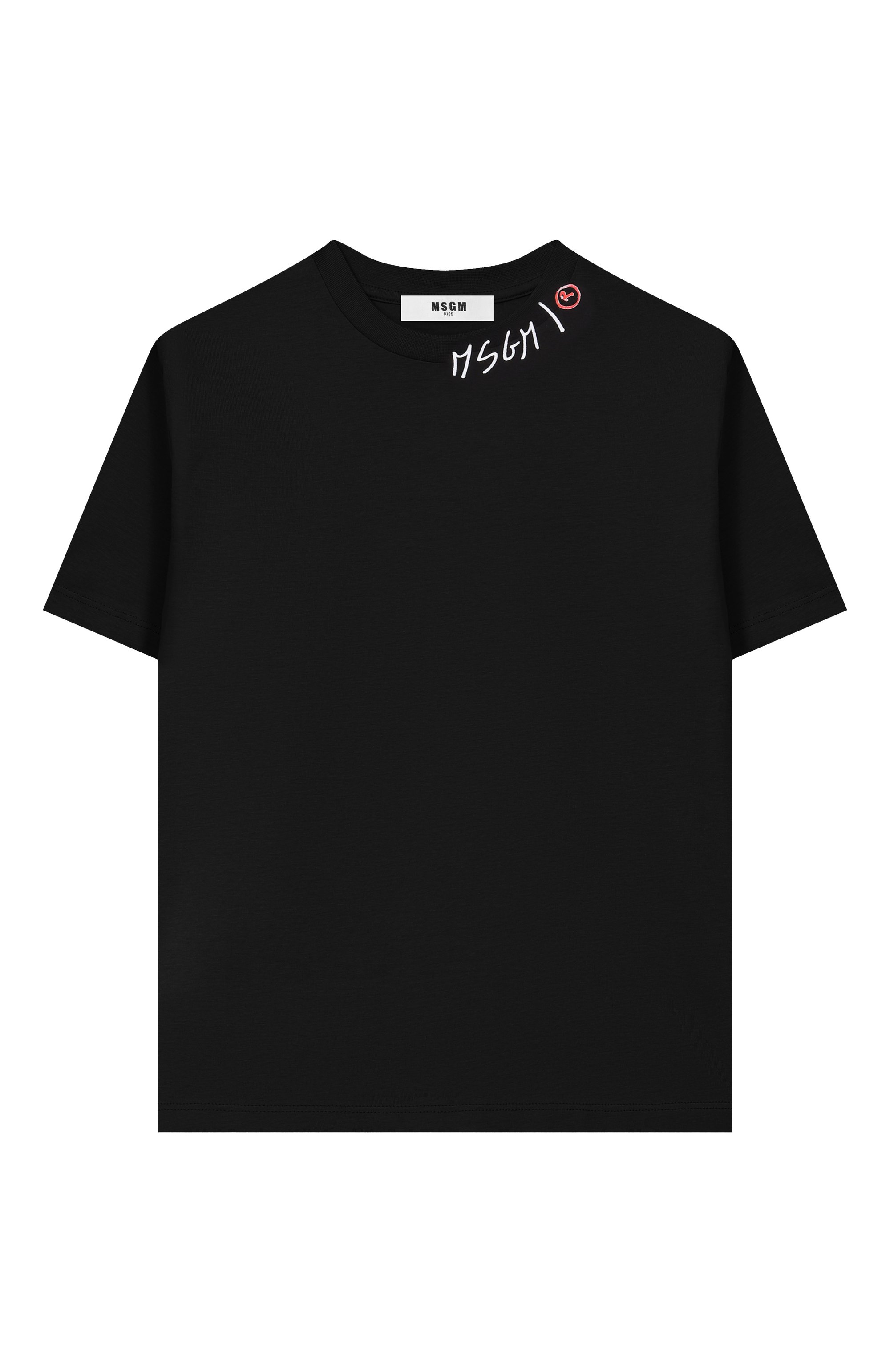 Хлопковая футболка MSGM KIDS, арт. S6MSJBTH240, фото 1