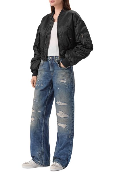 Кожаные кеды saint tropez DOLCE & GABBANA, арт. CK2379/AX251, фото 3