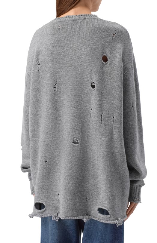 Свитер из шерсти и кашемира Addicted AD1004 Серый  AD1004 Фото 4