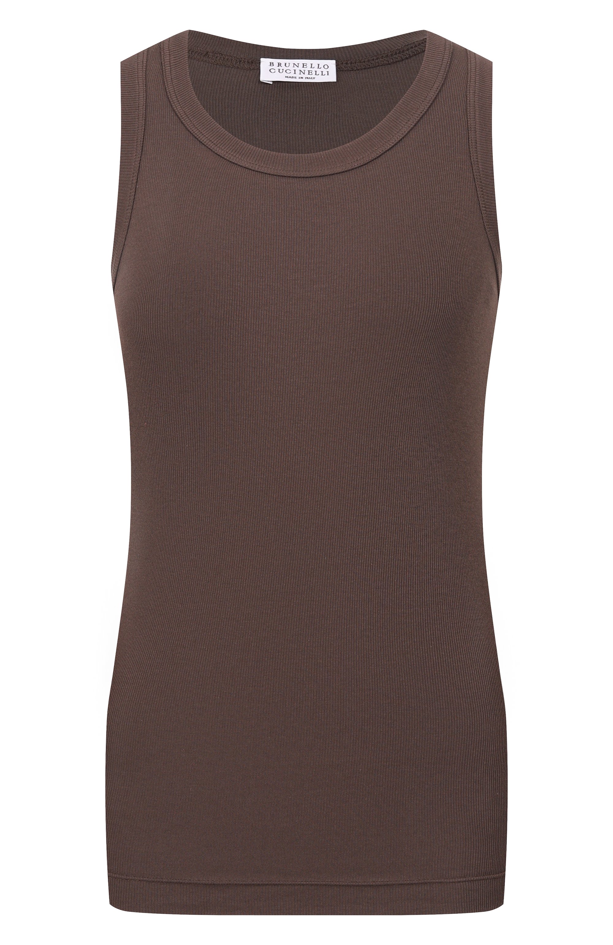 Хлопковая майка BRUNELLO CUCINELLI, арт. M0TC8FX230, фото 1